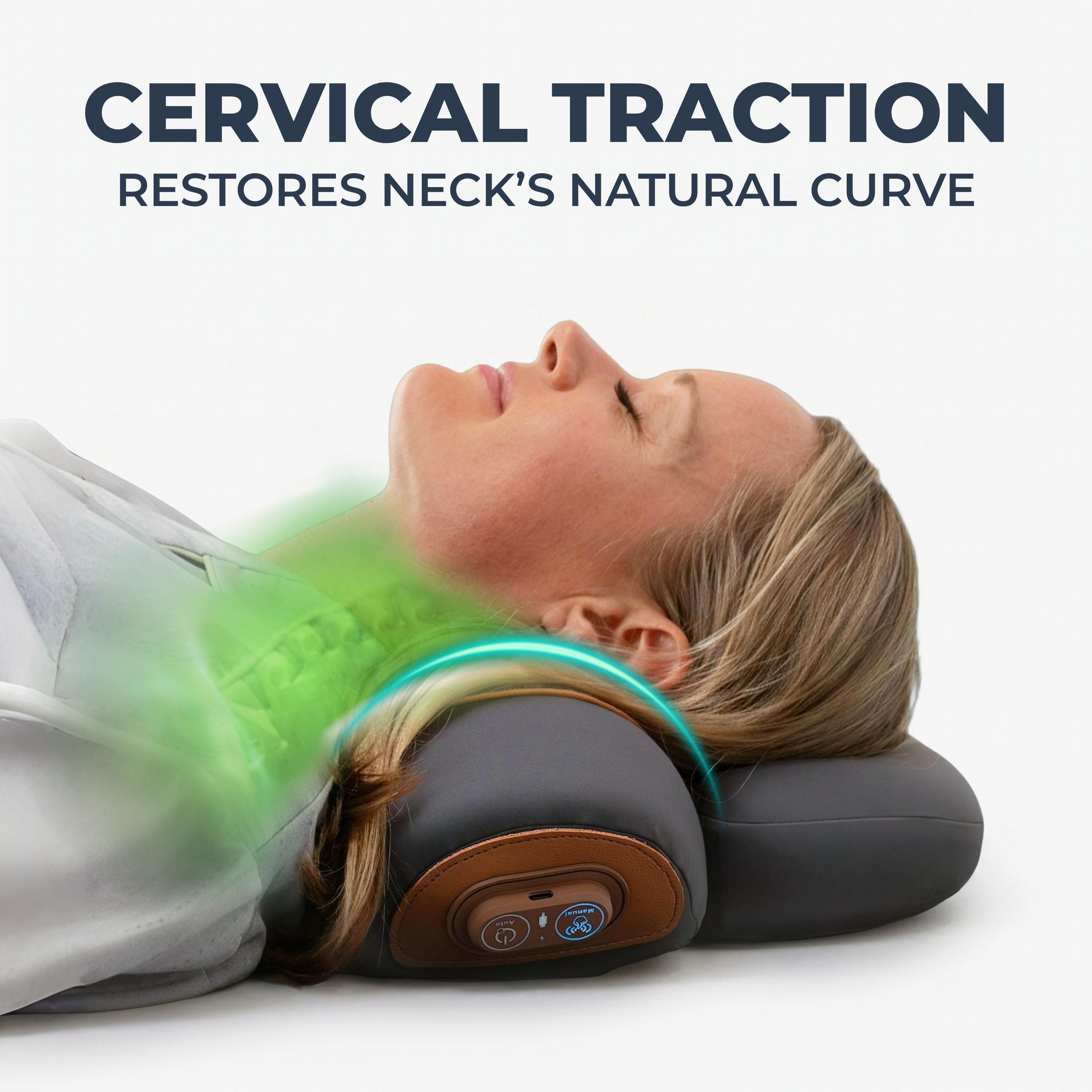SAHARIX Thera Pillow — oreiller thérapie cervicale vue principale